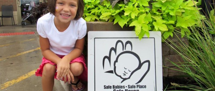 Riley says being a Safe Haven baby makes her feel awesome and strong Riley says being a Safe Haven baby makes her feel awesome and strong