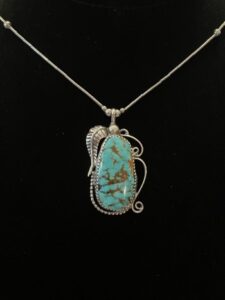 Turquoise w Beadwork 22